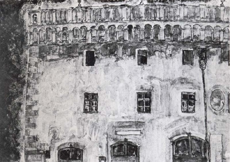 Erumau town hall, Egon Schiele